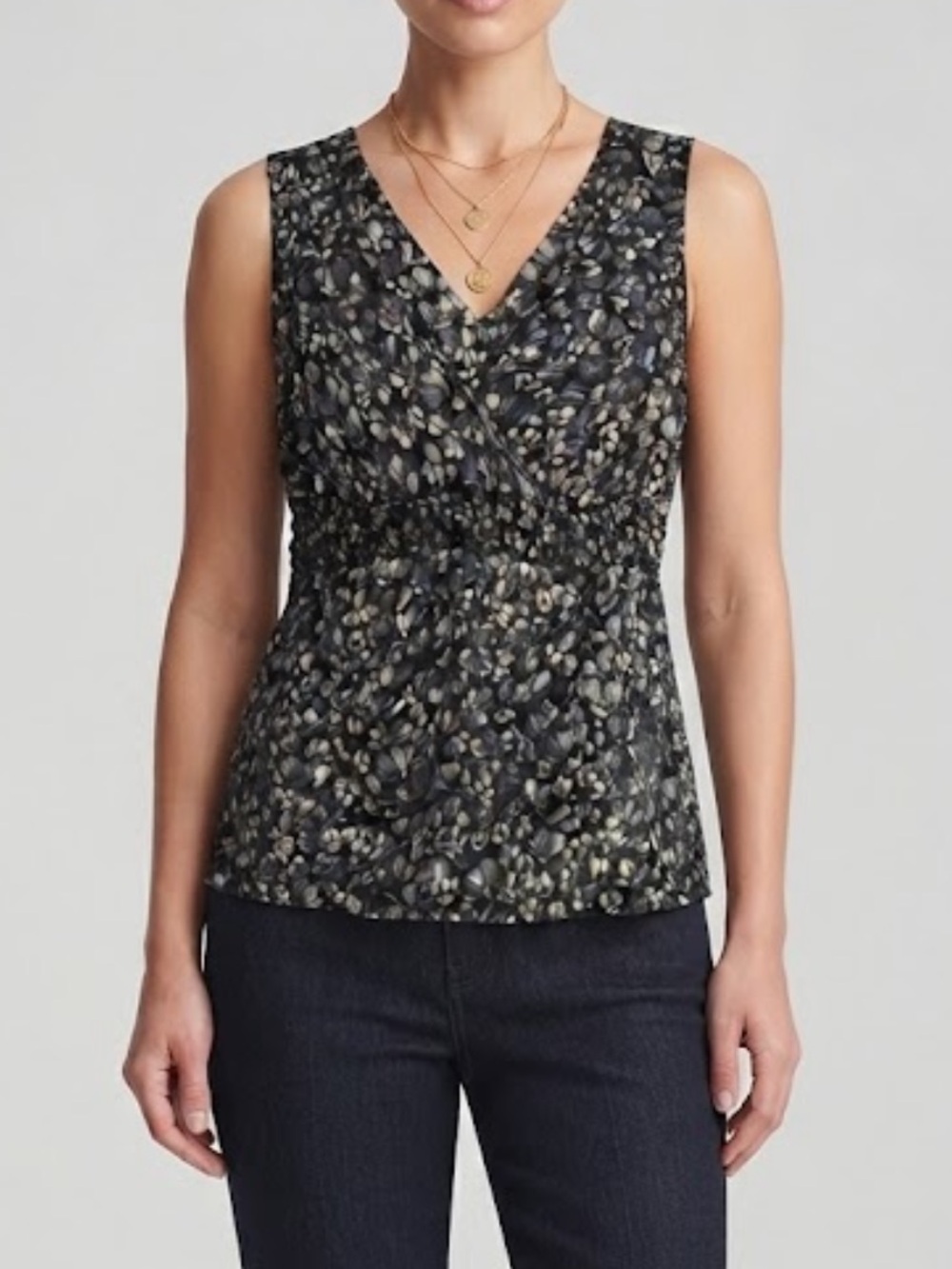 LOFT Floral Petite Top